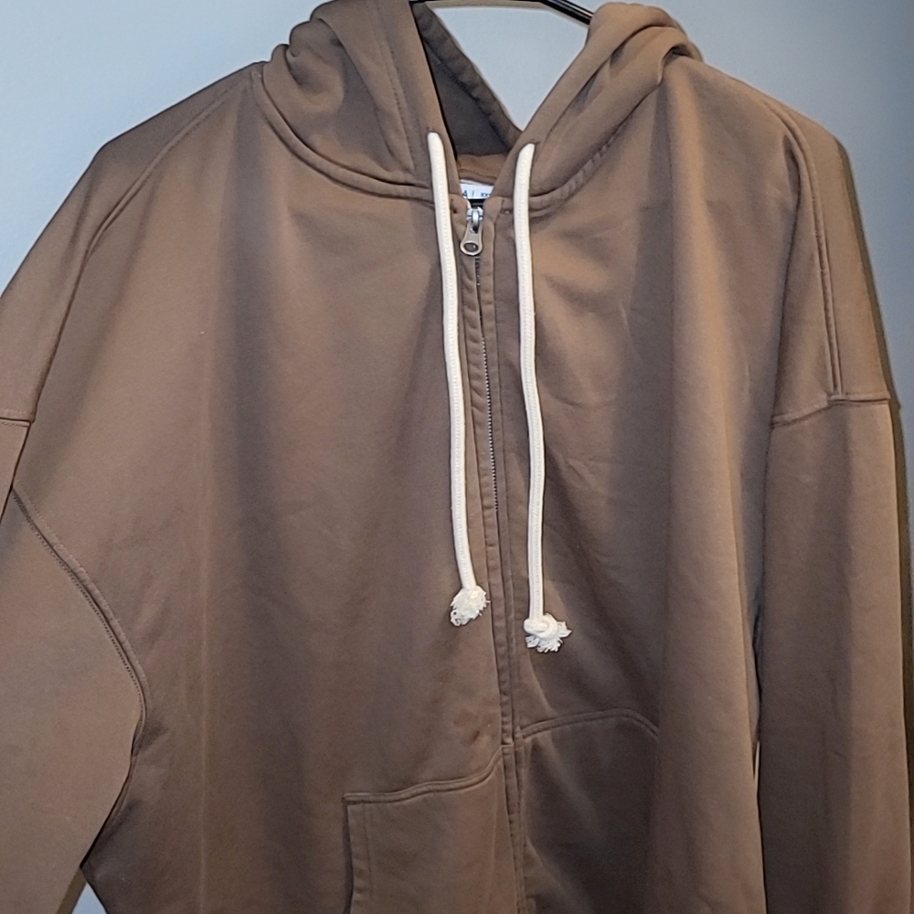 Women's Brown Hoodie Sweater
